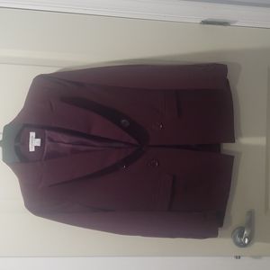 Liz Claiborne Maroon Merlot Blazer